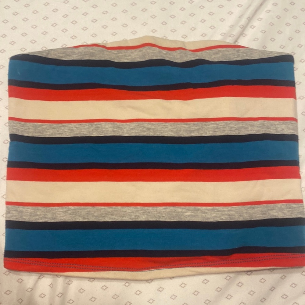 Bandeau tank top.
